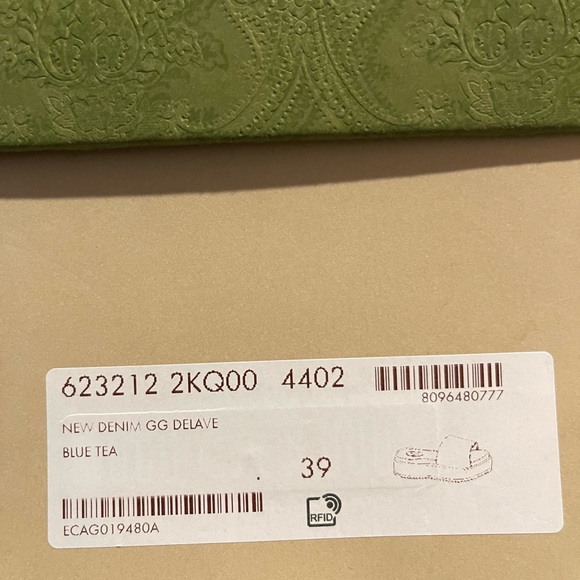 Gucci platform with box and dust bag - Picture 5 of 5